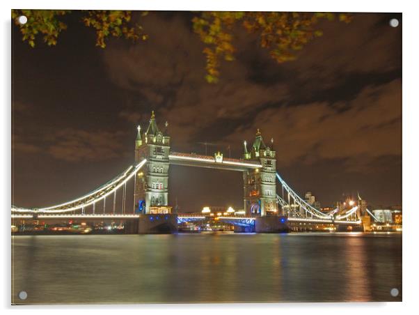 Tower Bridge London  Acrylic by Clive Eariss