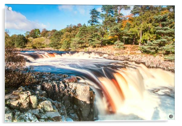 Low Force waterfall Acrylic by Alf Damp