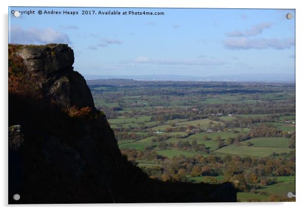 The Cloud end view on the top in Cheshire Acrylic by Andrew Heaps