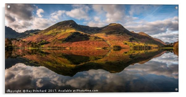 Buttermere Reflected Acrylic by Ray Pritchard