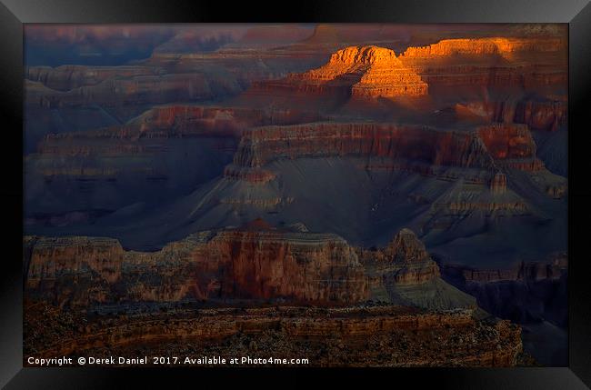Grand Canyon Framed Print by Derek Daniel