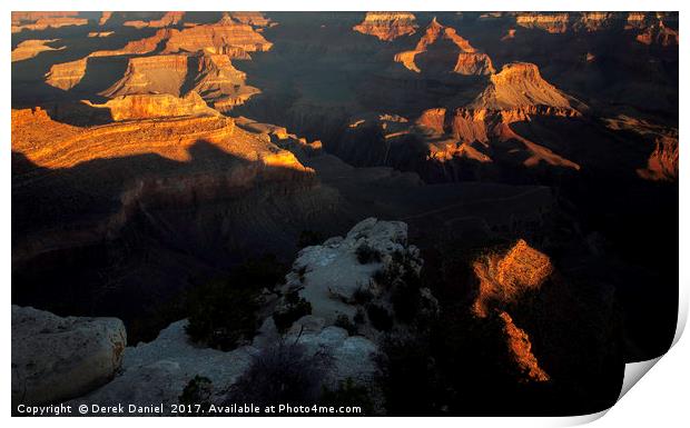 Awe Inspiring Beauty Print by Derek Daniel