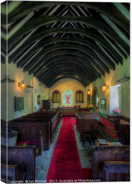 Olde Lamp Church Canvas Print by Ian Mitchell