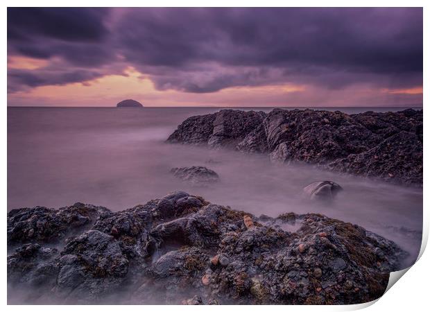 Ailsa Craig Print by Angela H