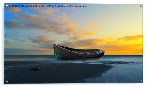 Bournemouth sea side dorset England Uk  Acrylic by Heaven's Gift xxx68
