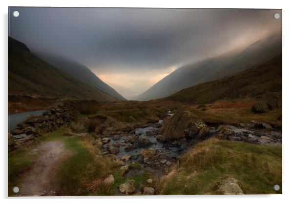 Kirkstone Pass View Acrylic by Ceri Jones