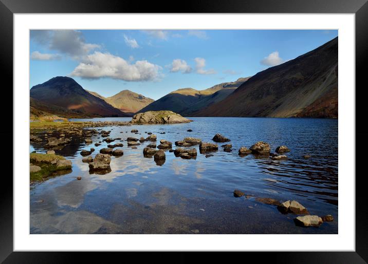 Wastwater  Framed Mounted Print by Sarah Couzens