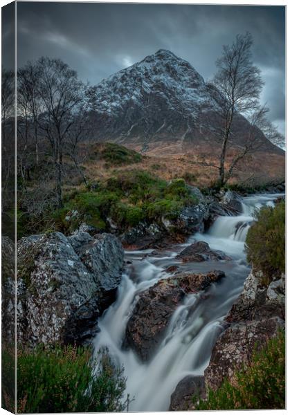 The Buachaille Canvas Print by Paul Andrews