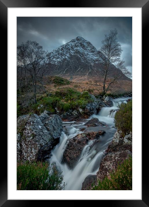 The Buachaille Framed Mounted Print by Paul Andrews