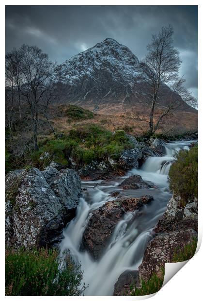 The Buachaille Print by Paul Andrews