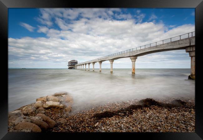 Bembridge Lifeboat Station Isle Of Wight Framed Print by Wight Landscapes