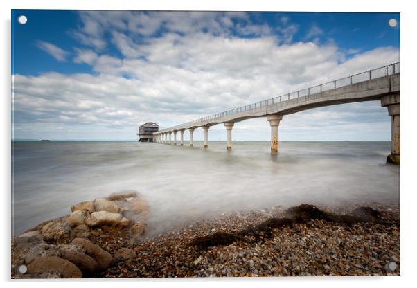 Bembridge Lifeboat Station Isle Of Wight Acrylic by Wight Landscapes