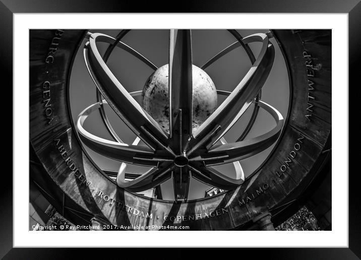 Swirl Pavilion  Framed Mounted Print by Ray Pritchard