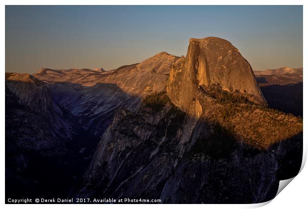 Half Dome, Yosemite Print by Derek Daniel