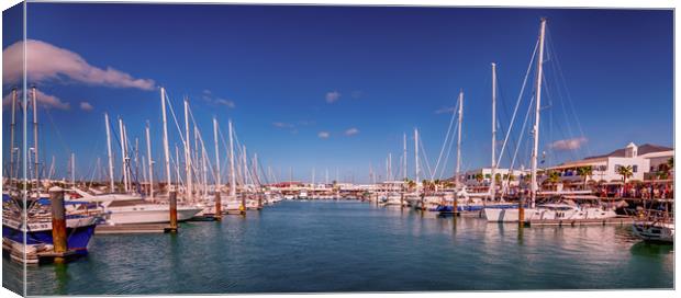 Marina by relaxing day............. Canvas Print by Naylor's Photography