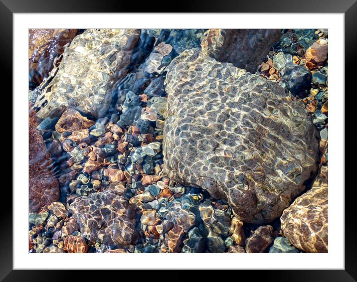 Clear Waters Framed Mounted Print by Ellie Rose