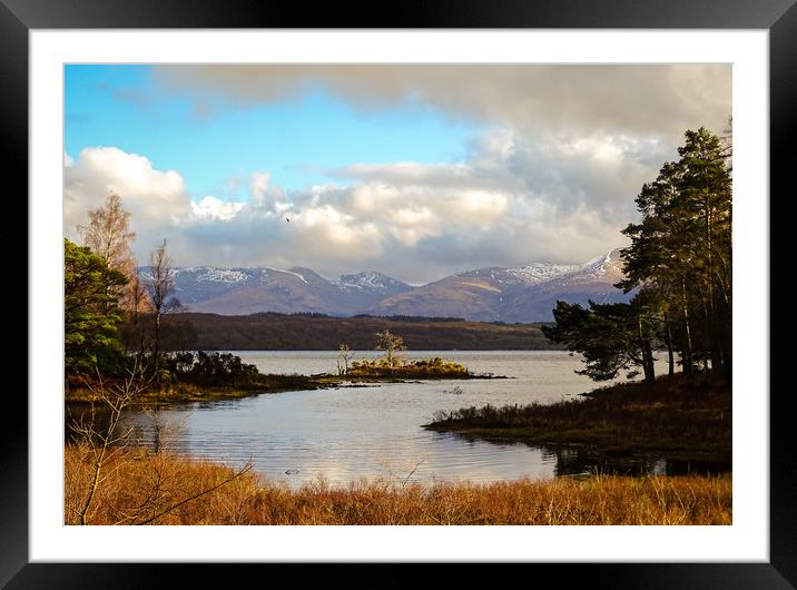 The Scottish Landscape Framed Mounted Print by Ellie Rose