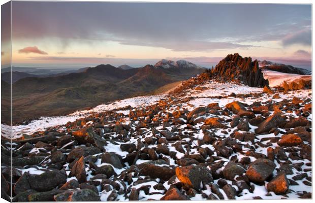 Castell y Gwynt Canvas Print by Rory Trappe