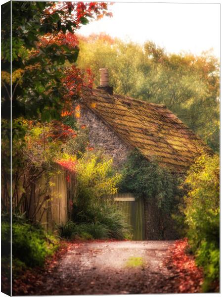 The Cottage Canvas Print by Dawn Cox