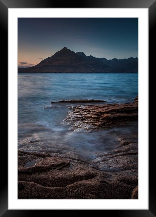  Elgol and the Cuillins #2 Framed Mounted Print by Paul Andrews