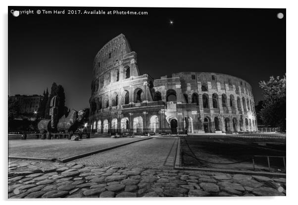 Roman Colosseum Acrylic by Tom Hard