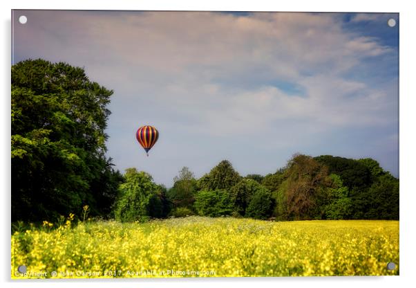 Durham Balloons Acrylic by John Carson