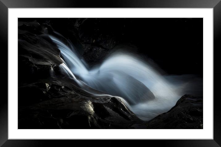Bouncing water Framed Mounted Print by Peter Scott