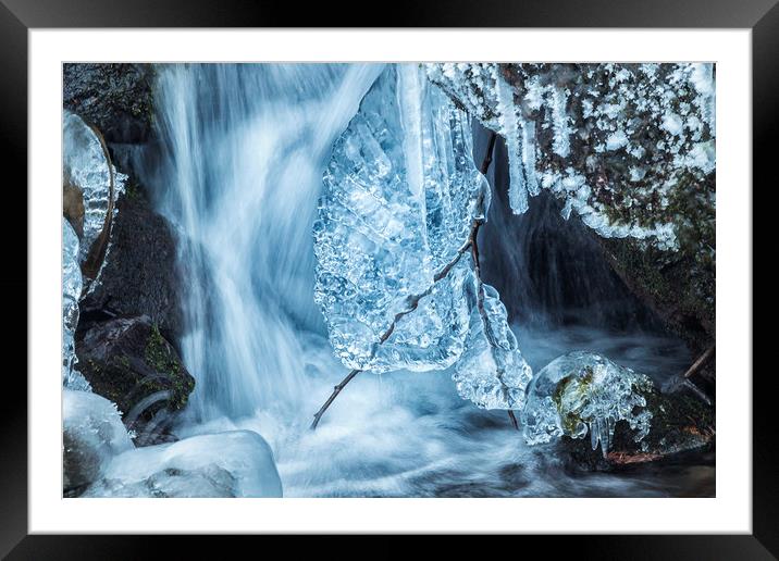 Ice and Water, No. 1 Framed Mounted Print by Belinda Greb