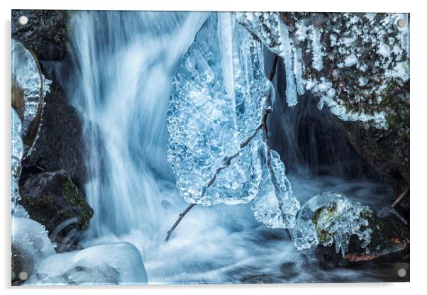 Ice and Water, No. 1 Acrylic by Belinda Greb