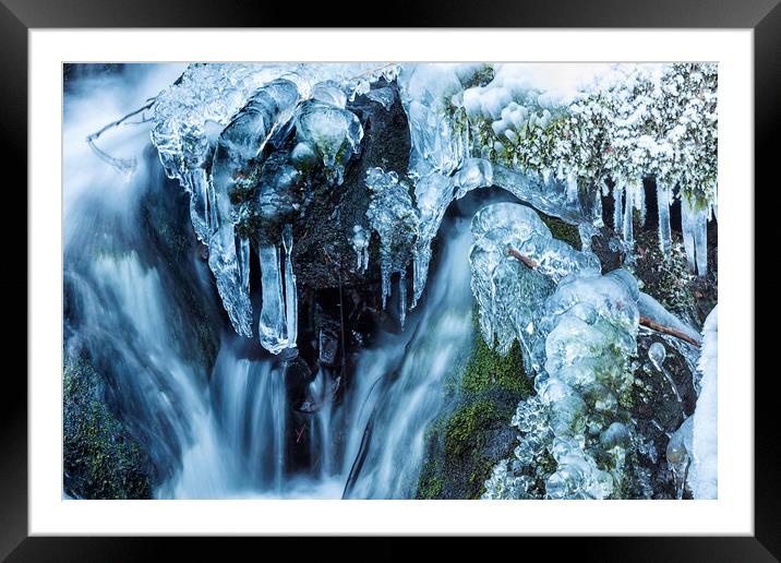 Ice and Water, No. 2 Framed Mounted Print by Belinda Greb