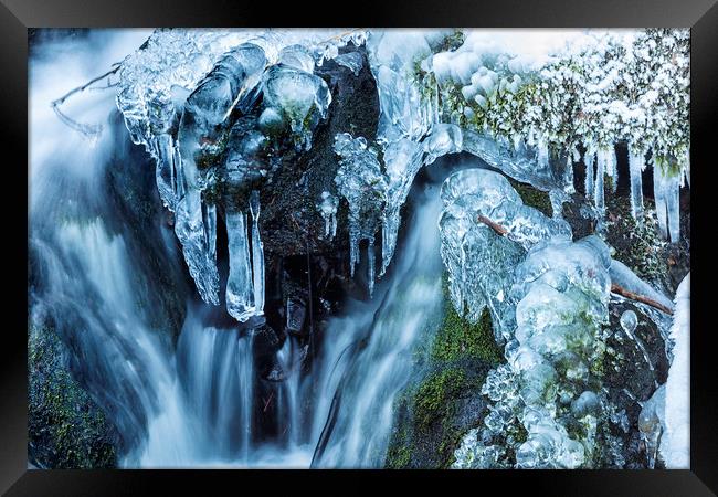 Ice and Water, No. 2 Framed Print by Belinda Greb