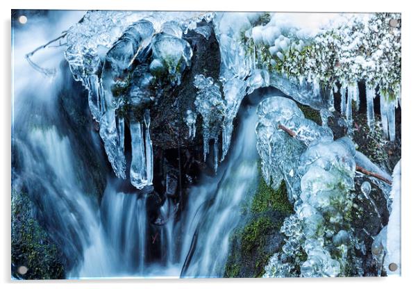 Ice and Water, No. 2 Acrylic by Belinda Greb