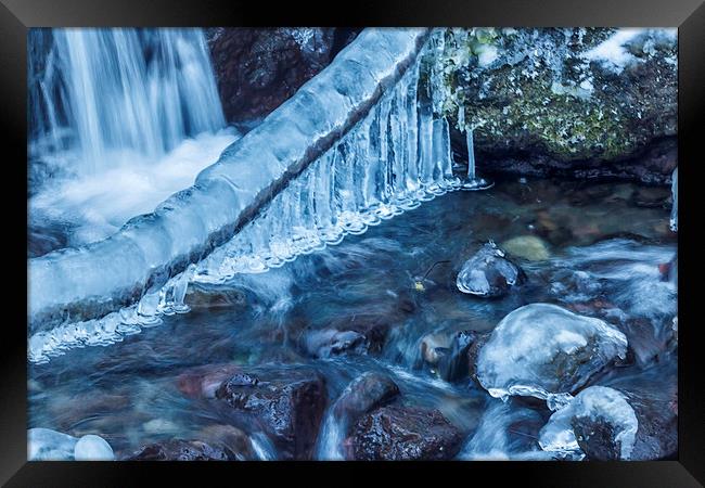Ice and Water, No. 3 Framed Print by Belinda Greb