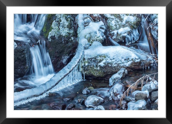 Ice and Water, No. 4 Framed Mounted Print by Belinda Greb
