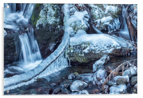 Ice and Water, No. 4 Acrylic by Belinda Greb