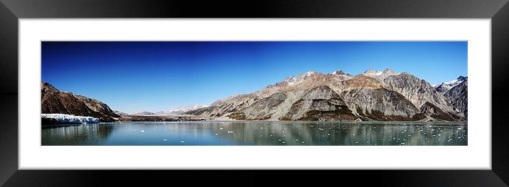 Glacier Bay 1 Framed Mounted Print by Stephen Maxwell