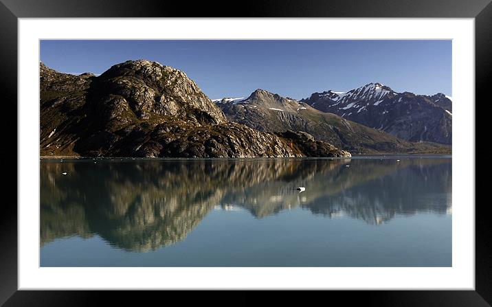 Glacier Bay 2 Framed Mounted Print by Stephen Maxwell