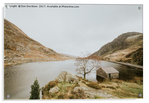Llyn Ogwen Views Acrylic by Dan Davidson
