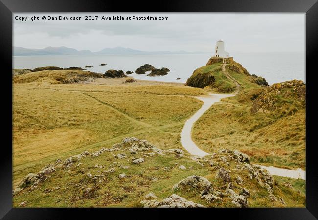 Twr Mawr Llanddwyn Framed Print by Dan Davidson