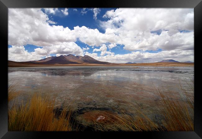 Uyuni Salt Lake, Bolivia  Framed Print by Aidan Moran