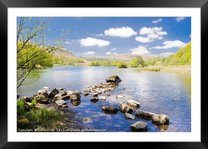 Rydal Water Framed Mounted Print by Colin Chipp