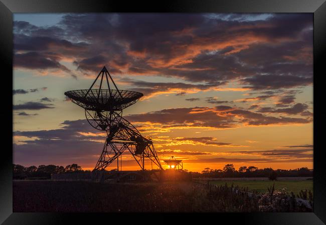 Mullard Radio Astronomy Observatory, Cambridge Framed Print by Andrew Sharpe