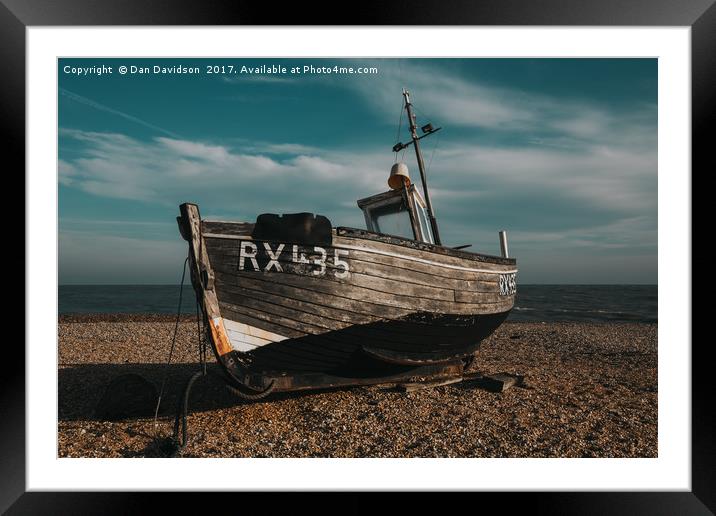 RX435 Dungeness Framed Mounted Print by Dan Davidson