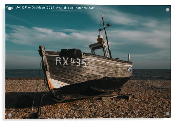 RX435 Dungeness Acrylic by Dan Davidson