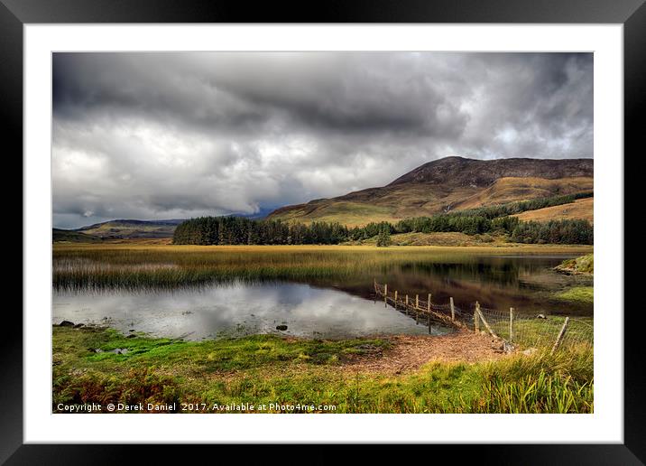 Loch Cill Chriosd, Skye, Scotland  Framed Mounted Print by Derek Daniel
