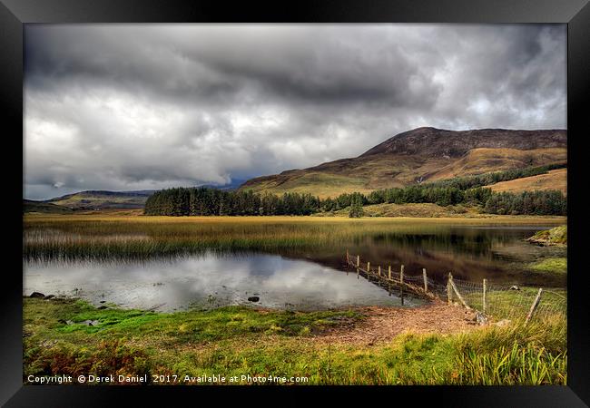 Loch Cill Chriosd, Skye, Scotland  Framed Print by Derek Daniel