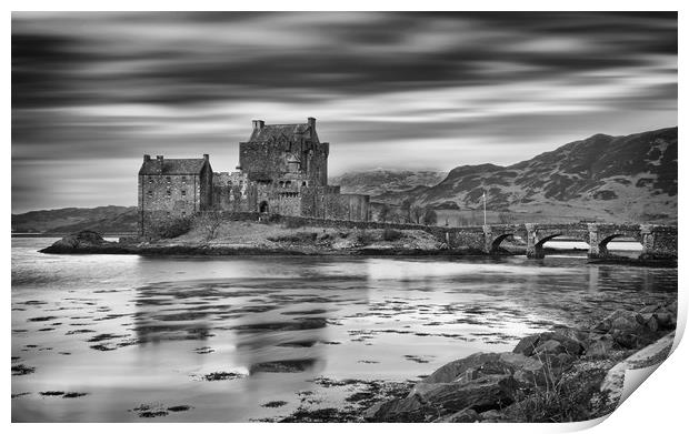 Eilean Donan Castle Print by Mike Stephen