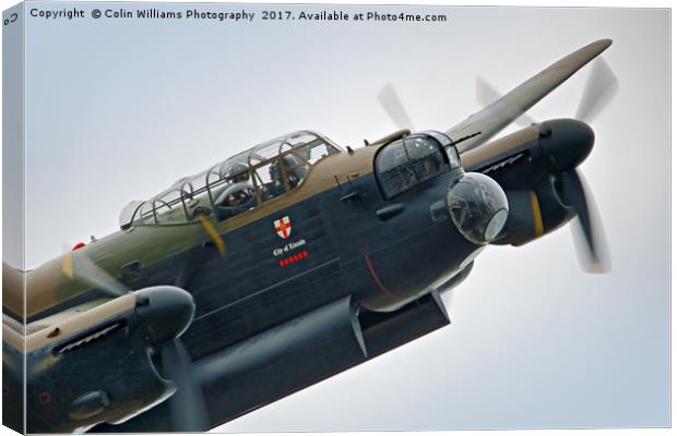 Lancaster PA474 City of Lincoln Canvas Print by Colin Williams Photography