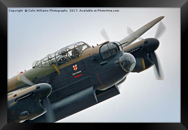 Lancaster PA474 City of Lincoln Framed Print by Colin Williams Photography