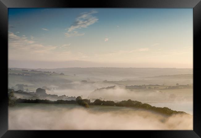 Mists of Exmoor Framed Print by Bob Small